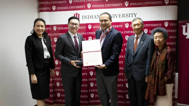NIDA เยือนมหาวิทยาลัยอินเดียน่าในภูมิภาคอาเซียน