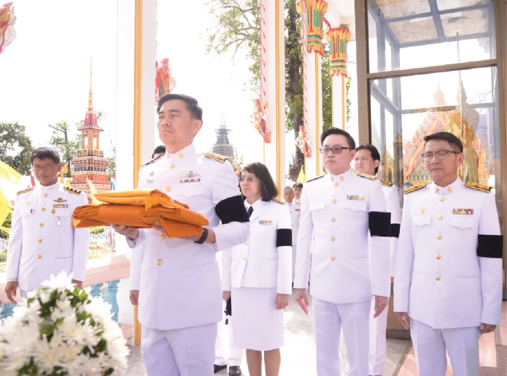 พิธีถวายผ้าพระกฐินพระราชทาน ประจำปี 2559