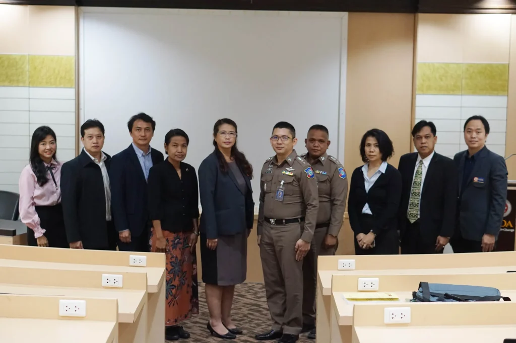 แถลงข่าวโครงการวิจัย ข้อเสนอเชิงนโยบายการพัฒนากฎหมายป้องกันตัวแทนอำพรางฯ