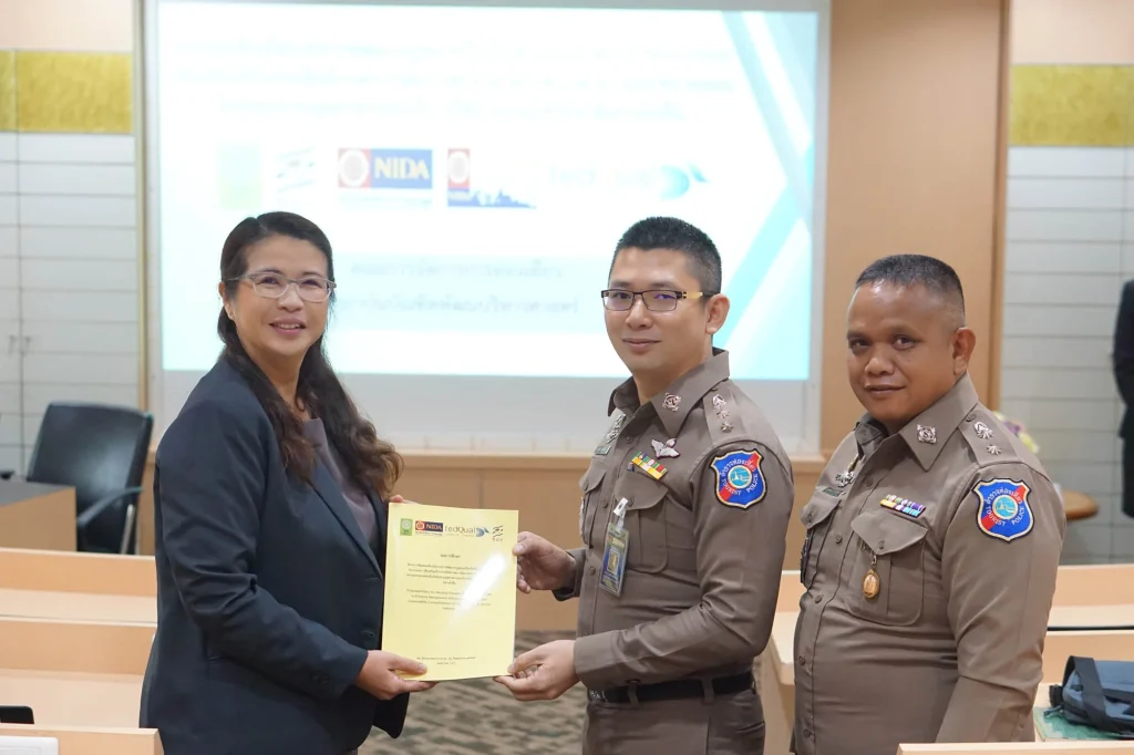 แถลงข่าวโครงการวิจัย ข้อเสนอเชิงนโยบายการพัฒนากฎหมายป้องกันตัวแทนอำพรางฯ