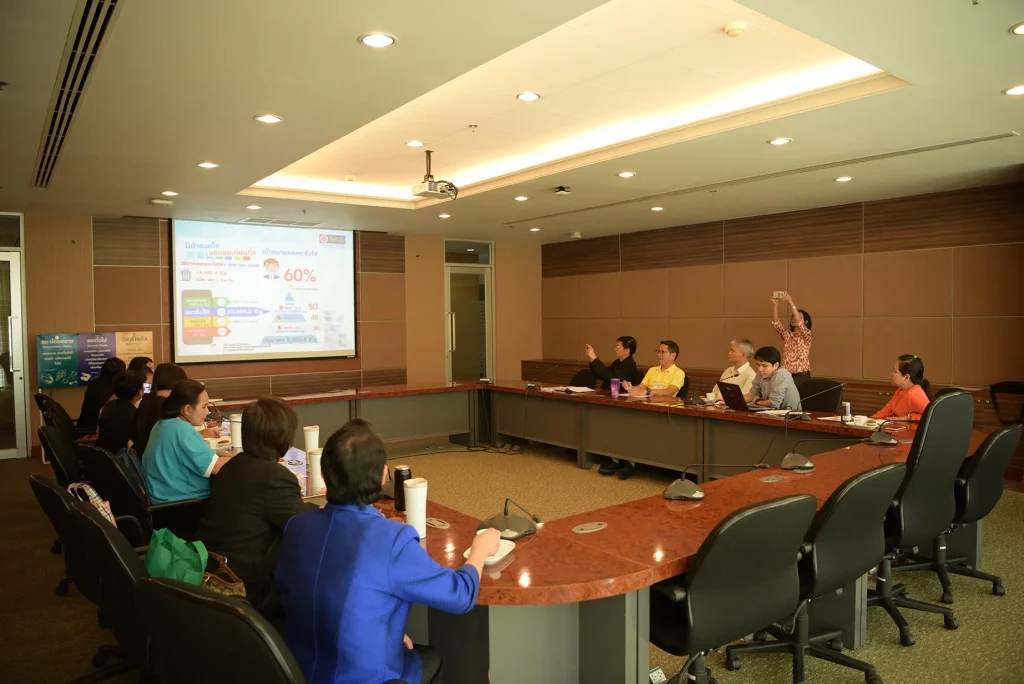 สำนักสิ่งแวดล้อม เยี่ยมชมสถาบัน