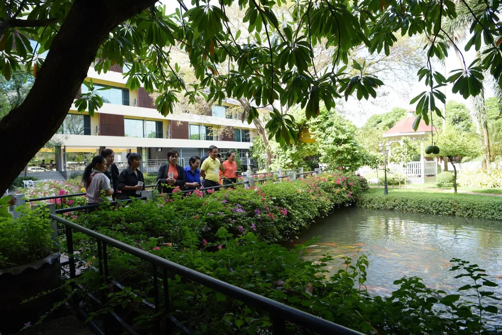 สำนักสิ่งแวดล้อม เยี่ยมชมสถาบัน