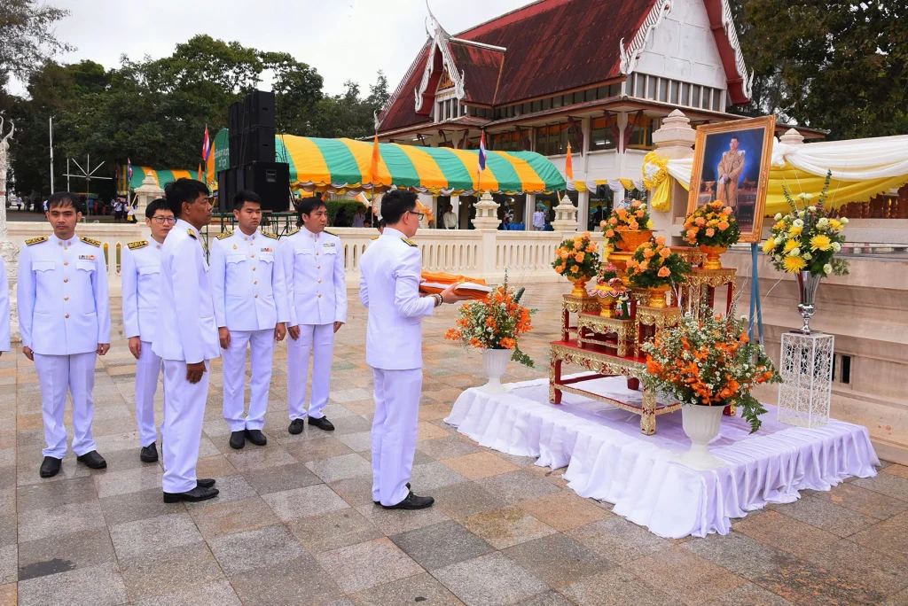 พิธีถวายผ้าพระกฐินพระราชทาน ประจำปี 2561