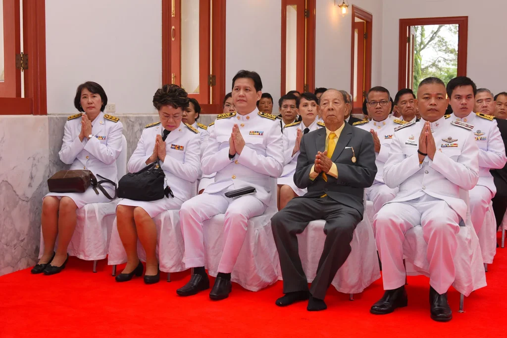 611109 03 พิธีถวายผ้าพระกฐินพระราชทาน ประจำปี 2561