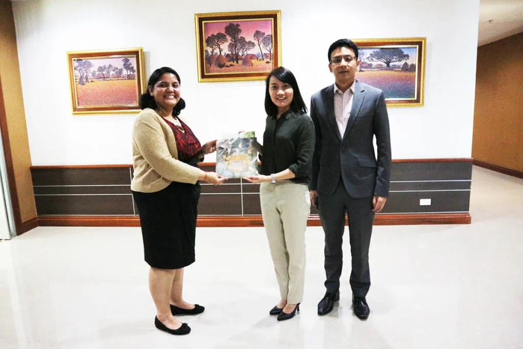 Management Development Institute (MDI) เยือนสถาบัน