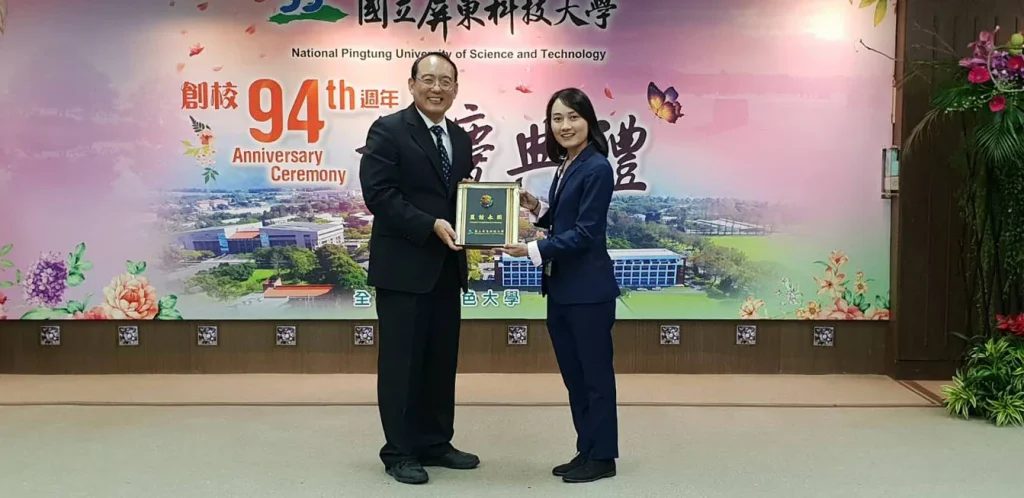 6111281 ร่วมงาน ครบรอบ 94 ปี National Pingtung University of Science and Technology