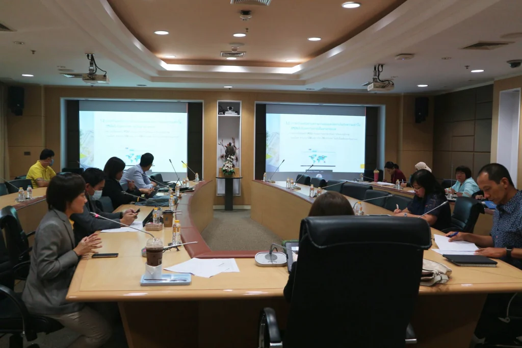 631005_02 OIA แนะนำภารกิจงานด้านต่างประเทศให้กับคณะบริหารธุรกิจ