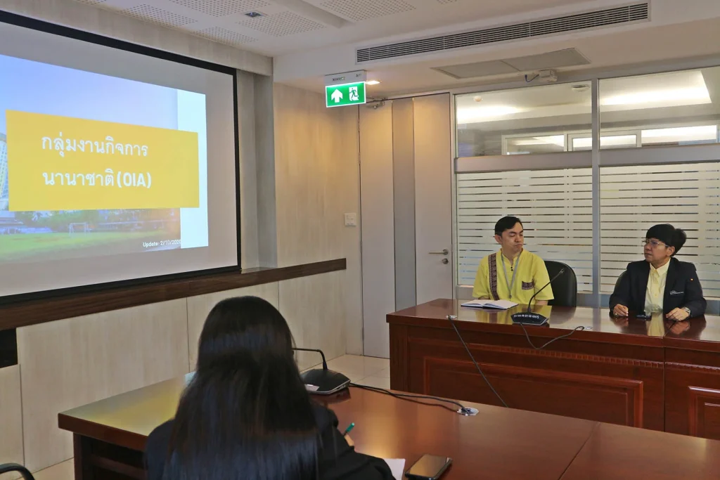 631019_04 OIA แนะนำภารกิจงานด้านต่างประเทศให้กับคณะการจัดการท่องเที่ยว
