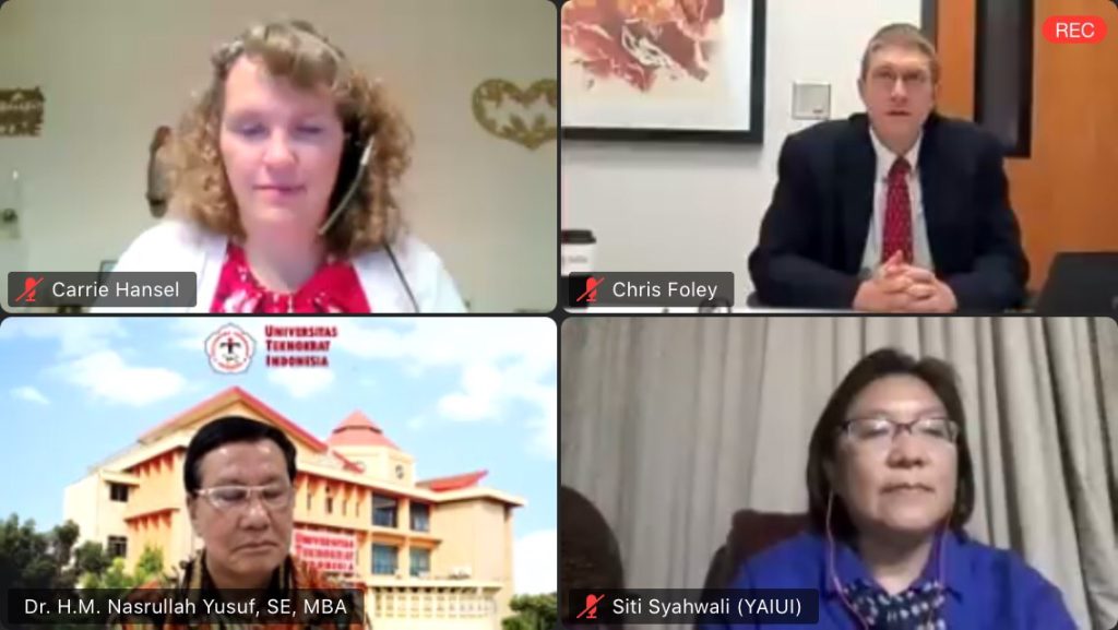 NIDA ร่วมงานสัมมนาทางวิชาการผ่าน ZOOM