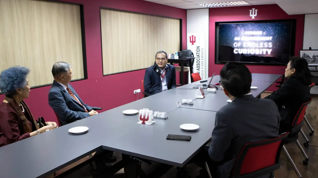 NIDA เยือนมหาวิทยาลัยอินเดียน่าในภูมิภาคอาเซียน