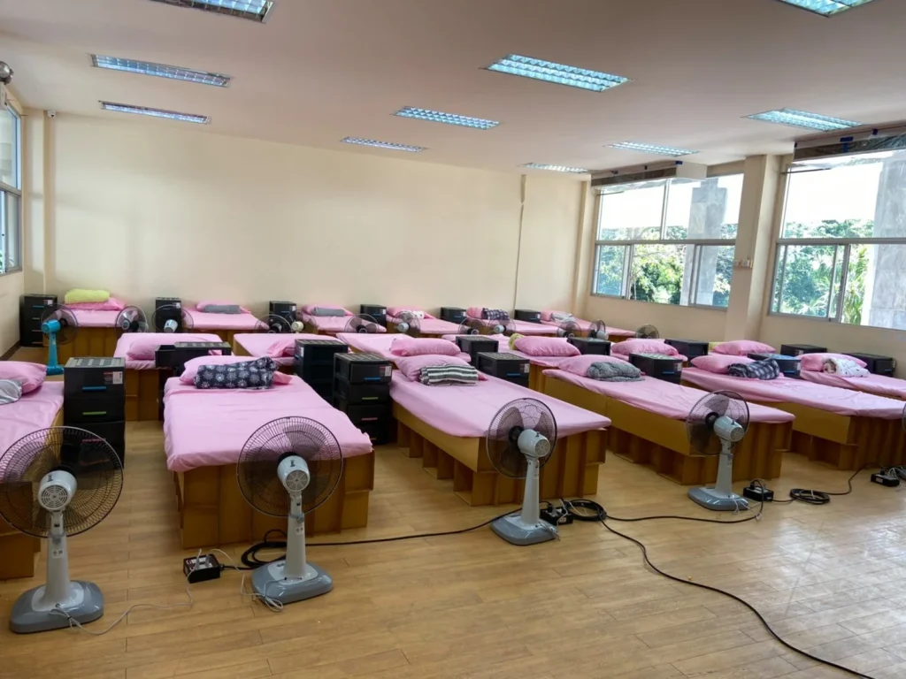 ‘นิด้า’ พร้อมเคียงข้างสู้ภัย COVID-19 เปิดศูนย์สีคิ้ว ดูแลผู้ป่วย Community Isolation กว่า 200 เตียง