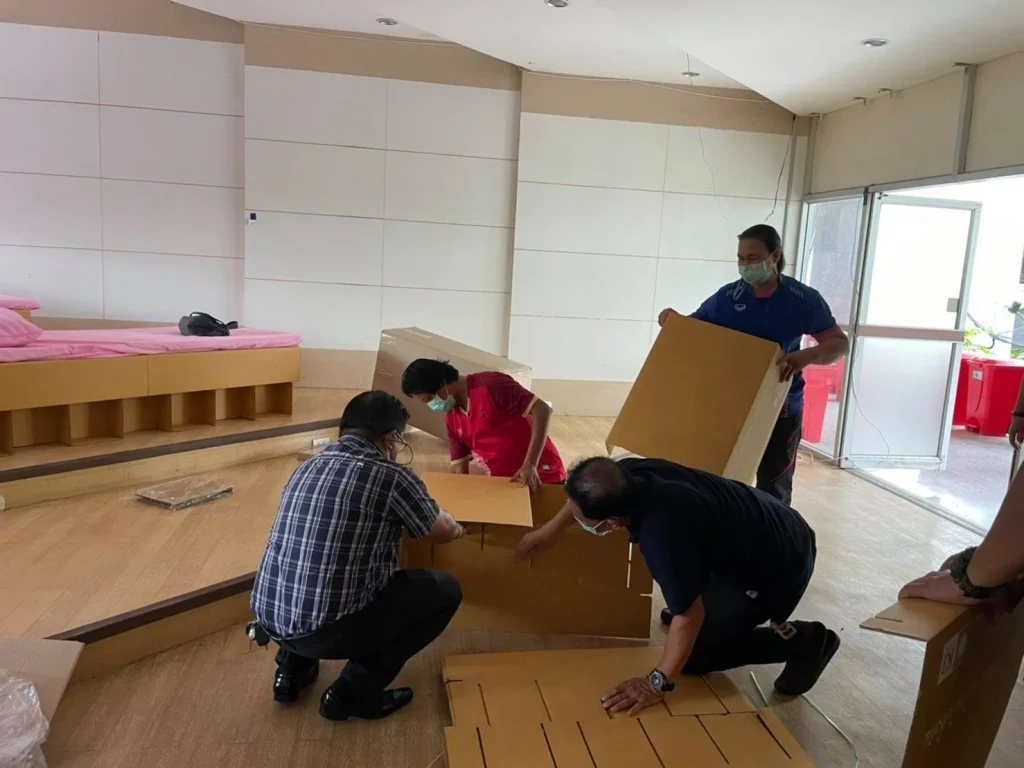 640807 08 ‘นิด้า’ พร้อมเคียงข้างสู้ภัย COVID-19 เปิดศูนย์สีคิ้ว ดูแลผู้ป่วย Community Isolation กว่า 200 เตียง