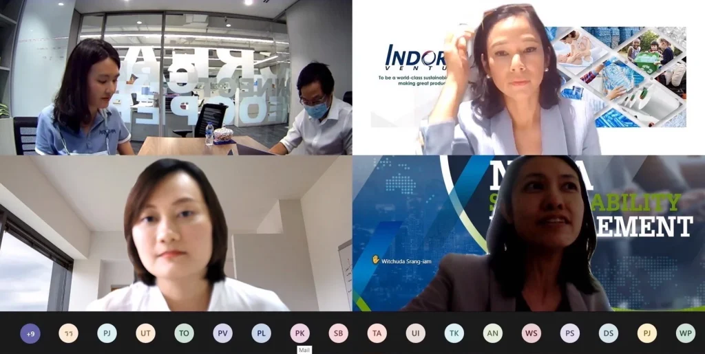 ประชุมหารือกับ Indorama Ventures Global Services Limited (IVL)