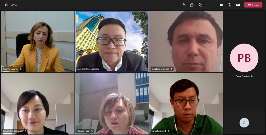 ประชุมหารือกับ Technical University of Moldova