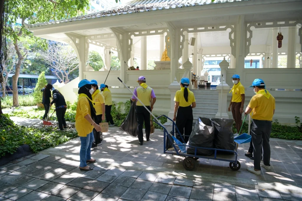 กิจกรรมจิตอาสา “อว.รวมพลัง ทำความดีถวายพ่อหลวง”