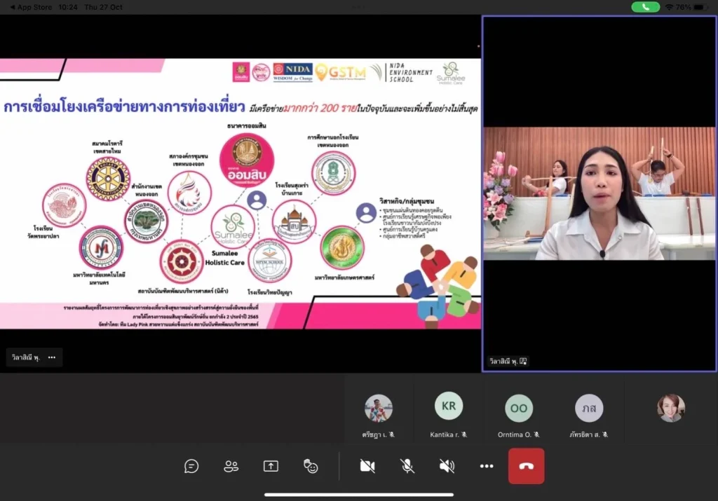 “Lady Pink” นิด้า คว้ารางวัลรองชนะเลิศโครงการออมสินยุวพัฒน์รักษ์ถิ่น ประจำปี 2565