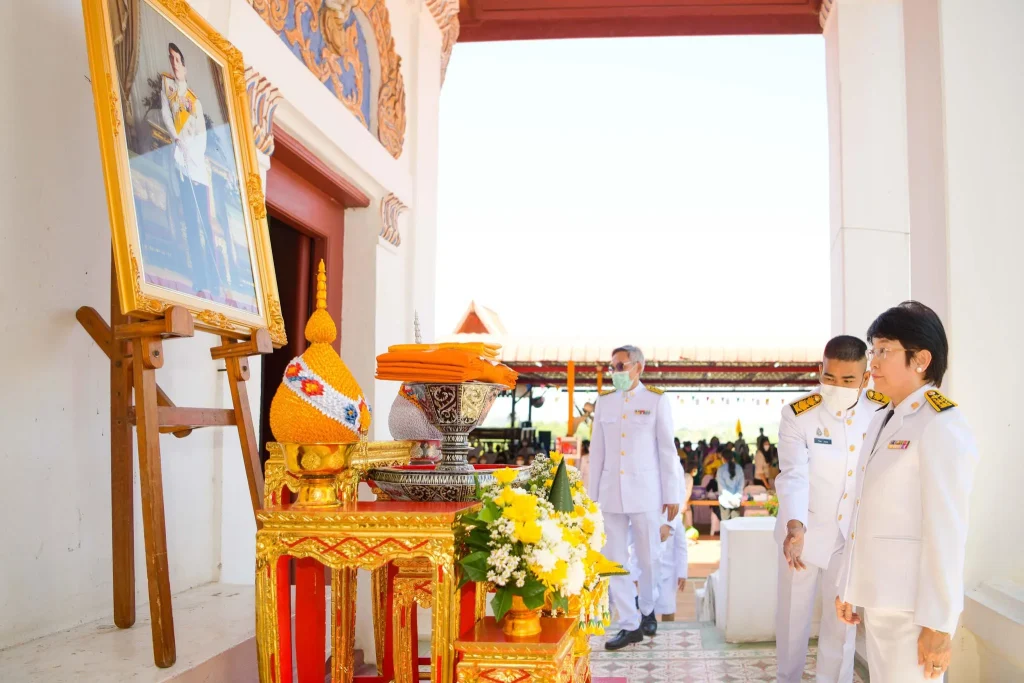 พิธีถวายผ้าพระกฐินพระราชทาน ประจำปี 2565
