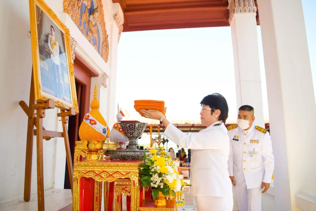พิธีถวายผ้าพระกฐินพระราชทาน ประจำปี 2565