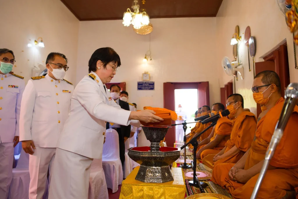 พิธีถวายผ้าพระกฐินพระราชทาน ประจำปี 2565