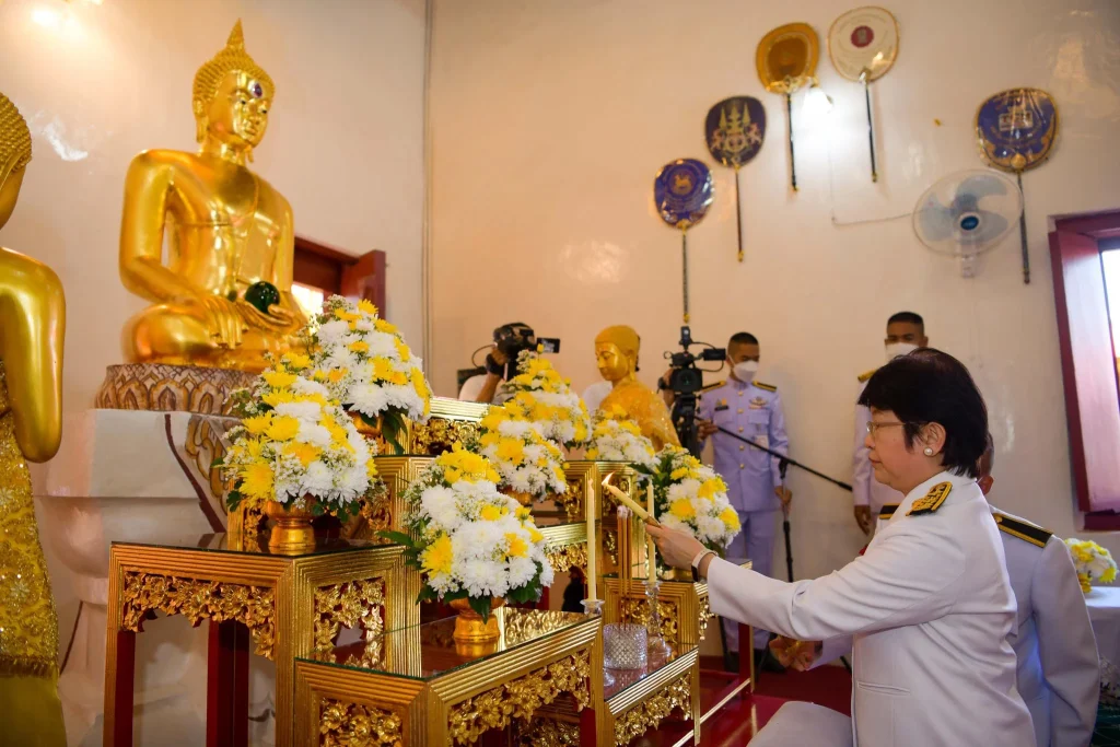 พิธีถวายผ้าพระกฐินพระราชทาน ประจำปี 2565