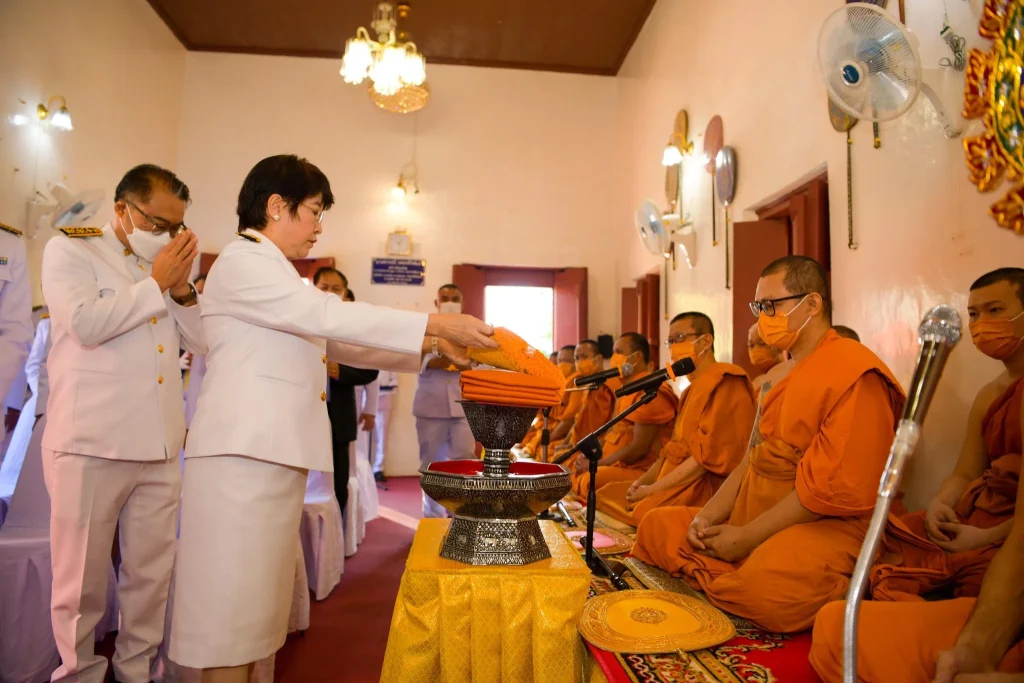 พิธีถวายผ้าพระกฐินพระราชทาน ประจำปี 2565