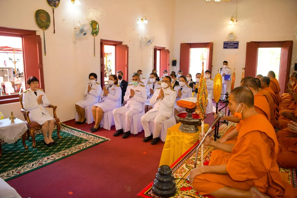 พิธีถวายผ้าพระกฐินพระราชทาน ประจำปี 2565