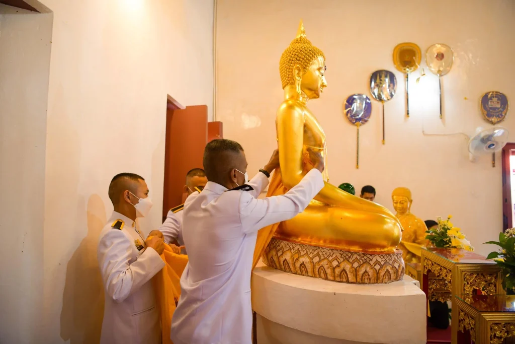 พิธีถวายผ้าพระกฐินพระราชทาน ประจำปี 2565