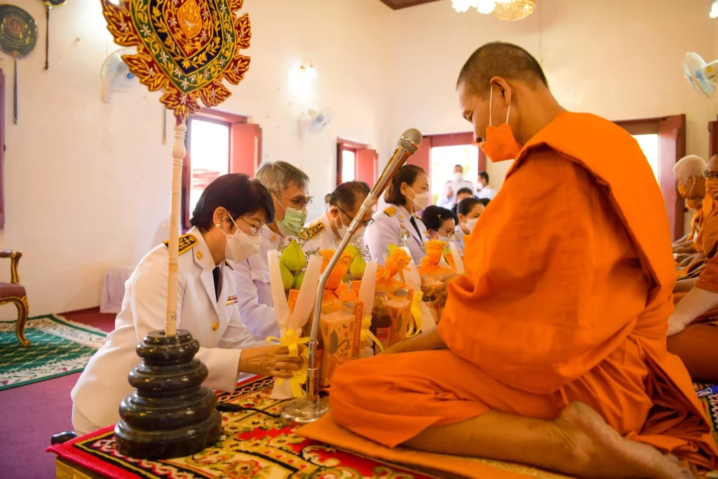 พิธีถวายผ้าพระกฐินพระราชทาน ประจำปี 2565