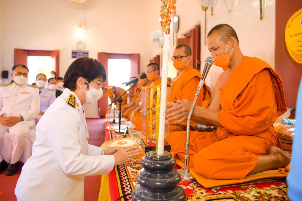 พิธีถวายผ้าพระกฐินพระราชทาน ประจำปี 2565