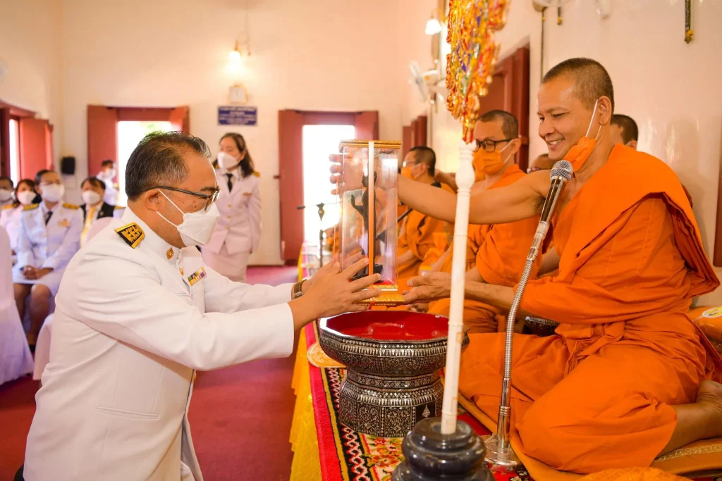 พิธีถวายผ้าพระกฐินพระราชทาน ประจำปี 2565