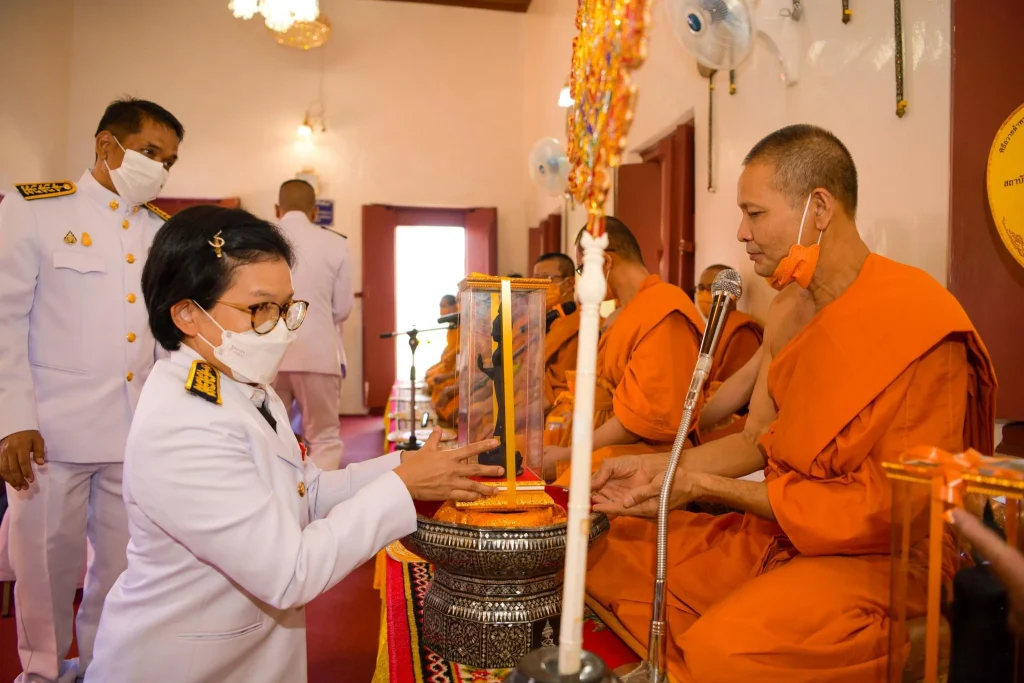 พิธีถวายผ้าพระกฐินพระราชทาน ประจำปี 2565