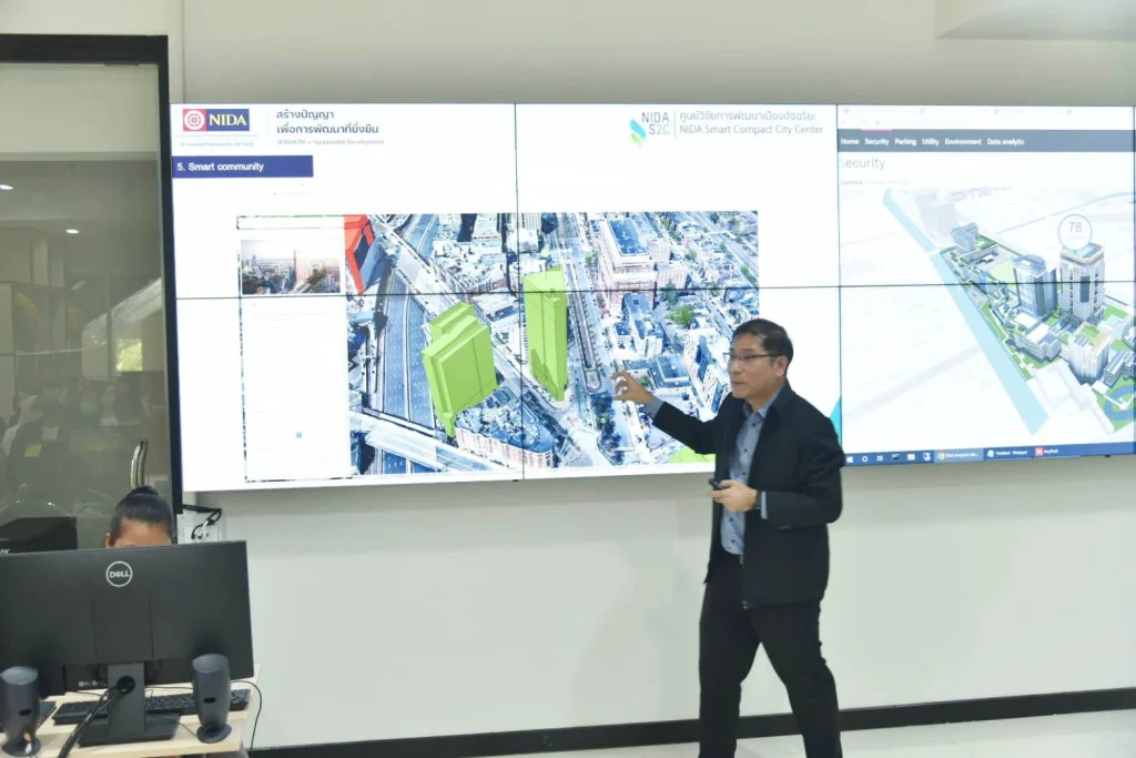 บุคลากร-นักศึกษา หลักสูตรการจัดการภาครัฐและภาคเอกชนมหาบัณฑิต (MPPM) ศึกษาดูงานศูนย์ NIDA S2C°