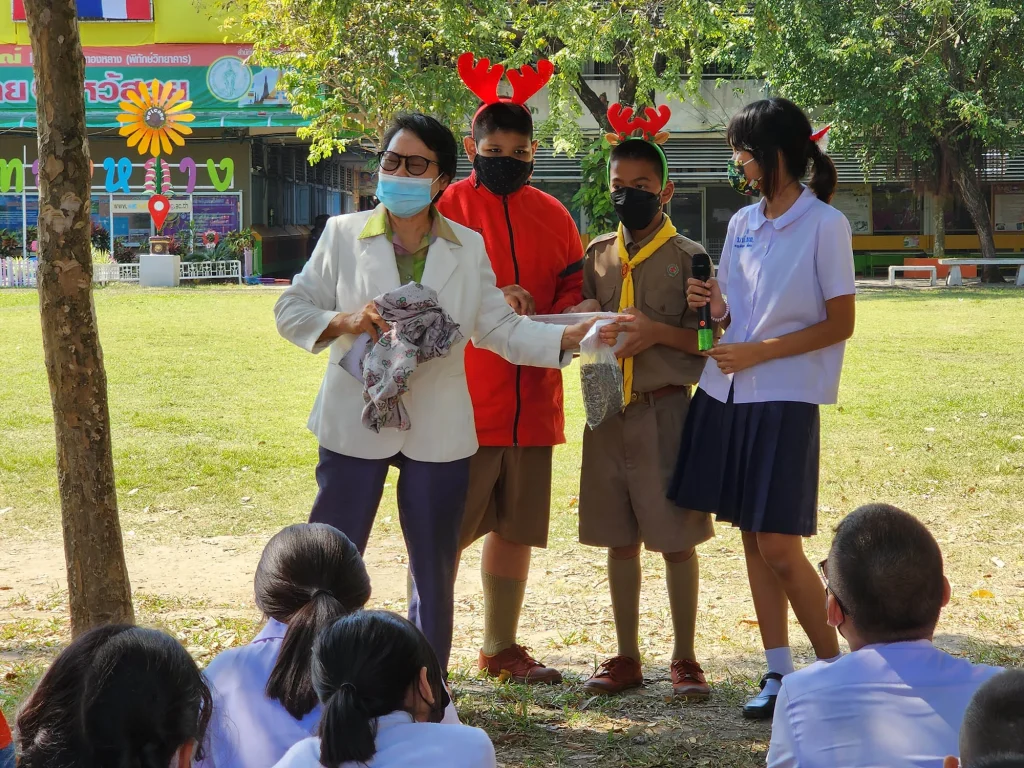 6511215bcg 01 NIDA จัดอบรมโครงการสร้างความตระหนักรู้ด้าน BCG แก่นักเรียนโรงเรียนวัดบึงทองหลาง