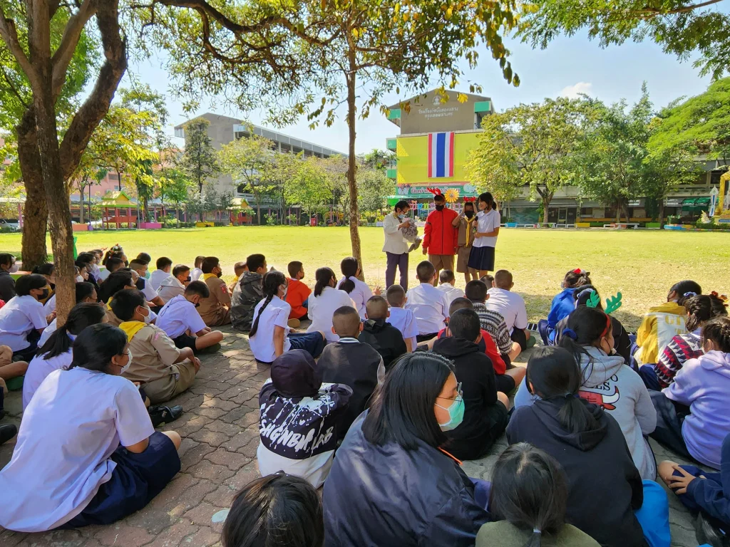 6511215bcg 02 NIDA จัดอบรมโครงการสร้างความตระหนักรู้ด้าน BCG แก่นักเรียนโรงเรียนวัดบึงทองหลาง