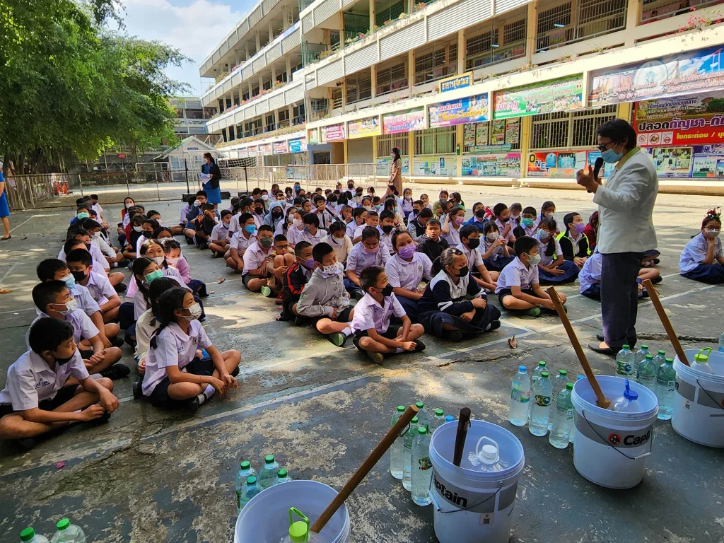 6511215bcg 06 NIDA จัดอบรมโครงการสร้างความตระหนักรู้ด้าน BCG แก่นักเรียนโรงเรียนวัดบึงทองหลาง