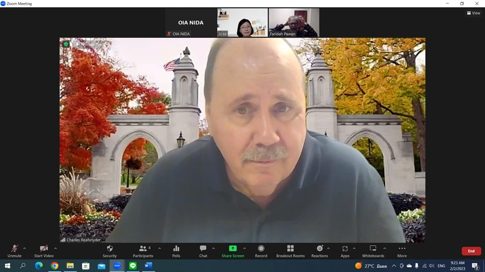 NIDA ประชุมหารือความร่วมมือทางวิชาการกับ Indiana University (IU) สหรัฐอเมริกา