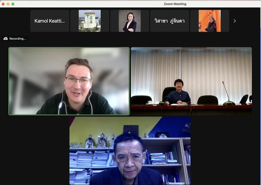 660208Yunus 01 NIDA ประชุมหารือความร่วมมือทางวิชาการร่วมกับ Yunus Thailand