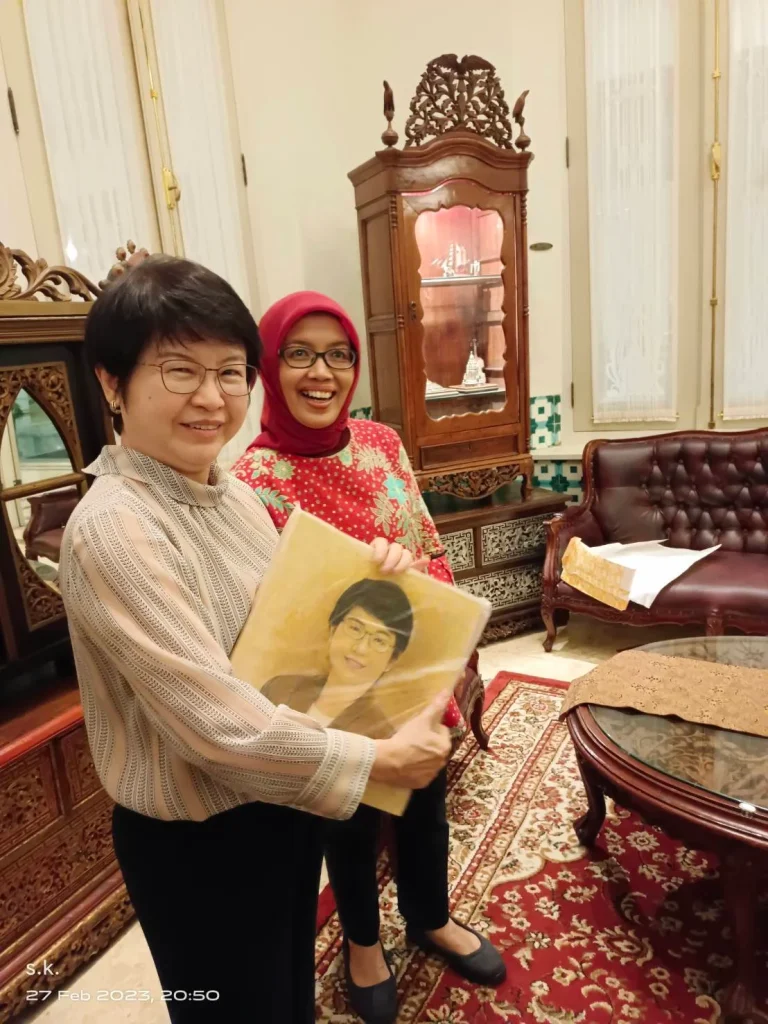 660228ugm.d 021 NIDA ร่วมรับประทานอาหารกับผู้บริหาร Universitas Gadjah Mada (UGM) สาธารณรัฐอินโดนีเซีย