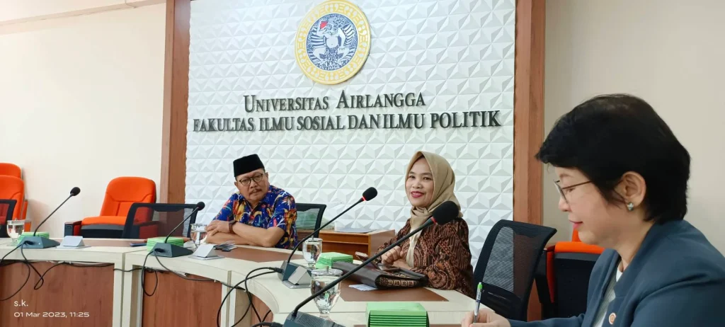 Meeting with the Faculty of Social and Political Sciences, Universitas Airlangga