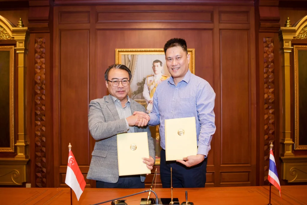 พิธีลงนามบันทึกข้อตกลงความร่วมมือ ระหว่าง สถาบัน และ Singapore Management University (SMU)