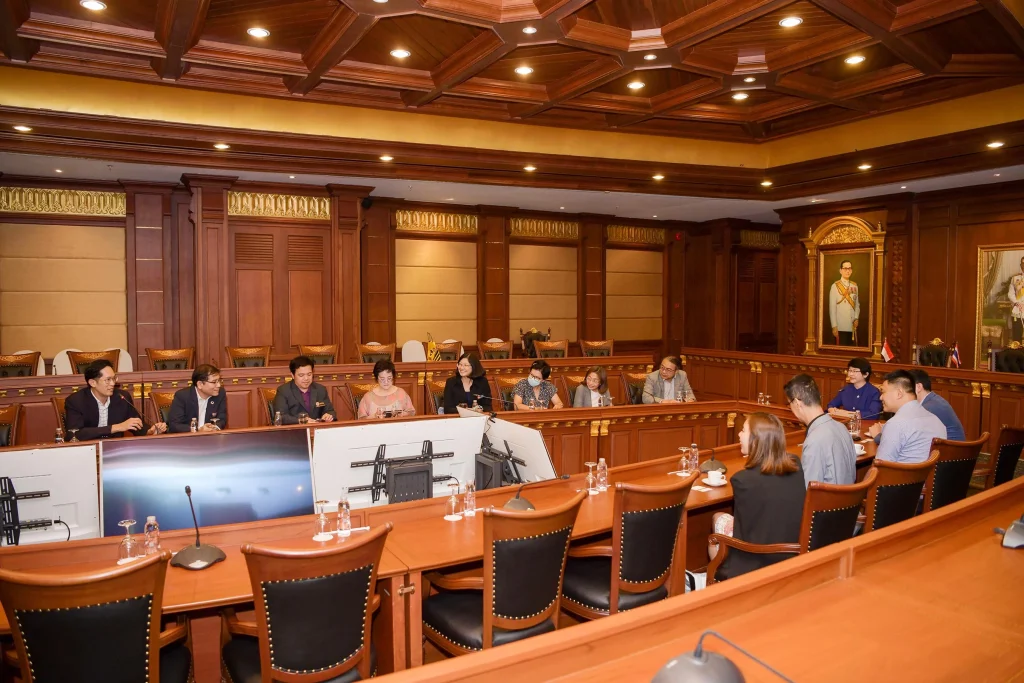 พิธีลงนามบันทึกข้อตกลงความร่วมมือ ระหว่าง สถาบัน และ Singapore Management University (SMU)