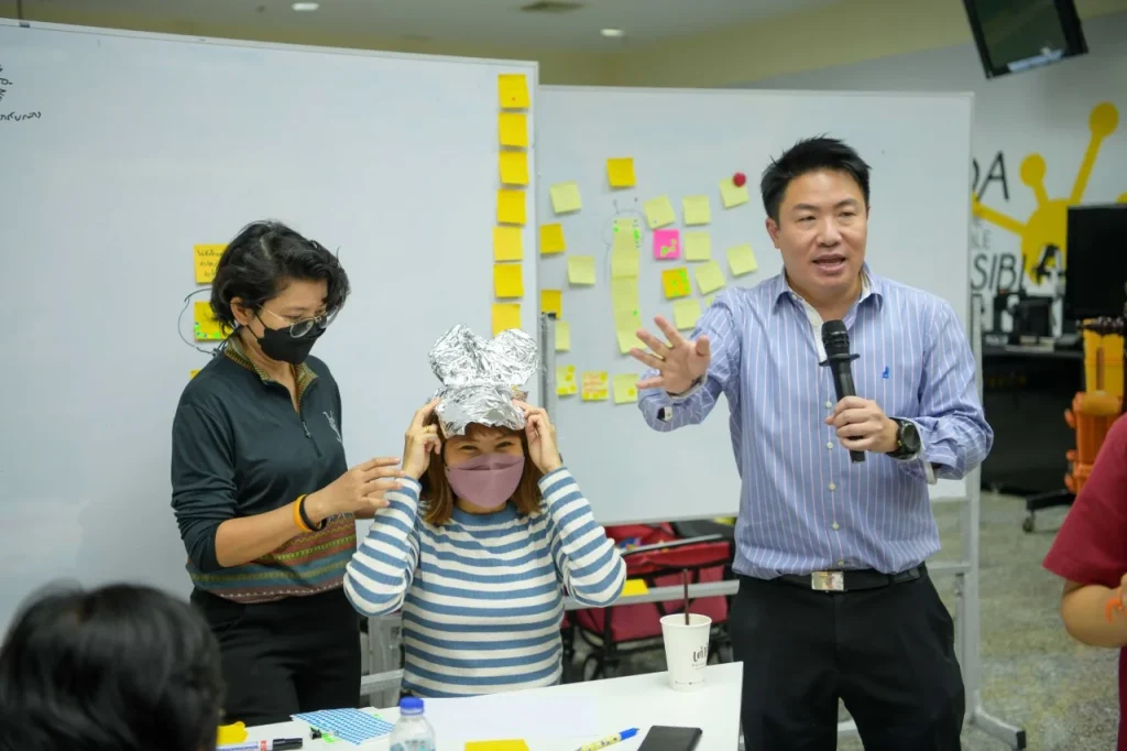 อบรมเชิงปฏิบัติการหัวข้อ : การสร้างนวัตกรรมการปฏิบัติงานด้วยการคิดเชิงออกแบบ (Design Thinking)