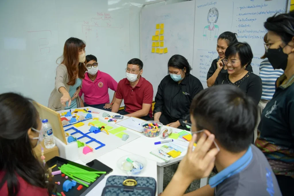 อบรมเชิงปฏิบัติการหัวข้อ : การสร้างนวัตกรรมการปฏิบัติงานด้วยการคิดเชิงออกแบบ (Design Thinking)