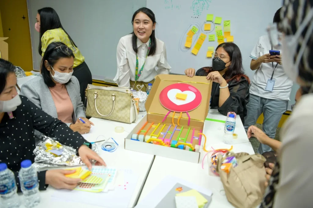 อบรมเชิงปฏิบัติการหัวข้อ : การสร้างนวัตกรรมการปฏิบัติงานด้วยการคิดเชิงออกแบบ (Design Thinking)