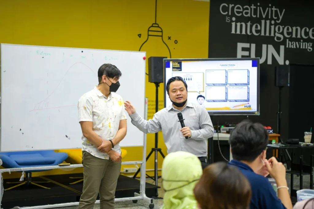 อบรมเชิงปฏิบัติการหัวข้อ : การสร้างนวัตกรรมการปฏิบัติงานด้วยการคิดเชิงออกแบบ (Design Thinking)