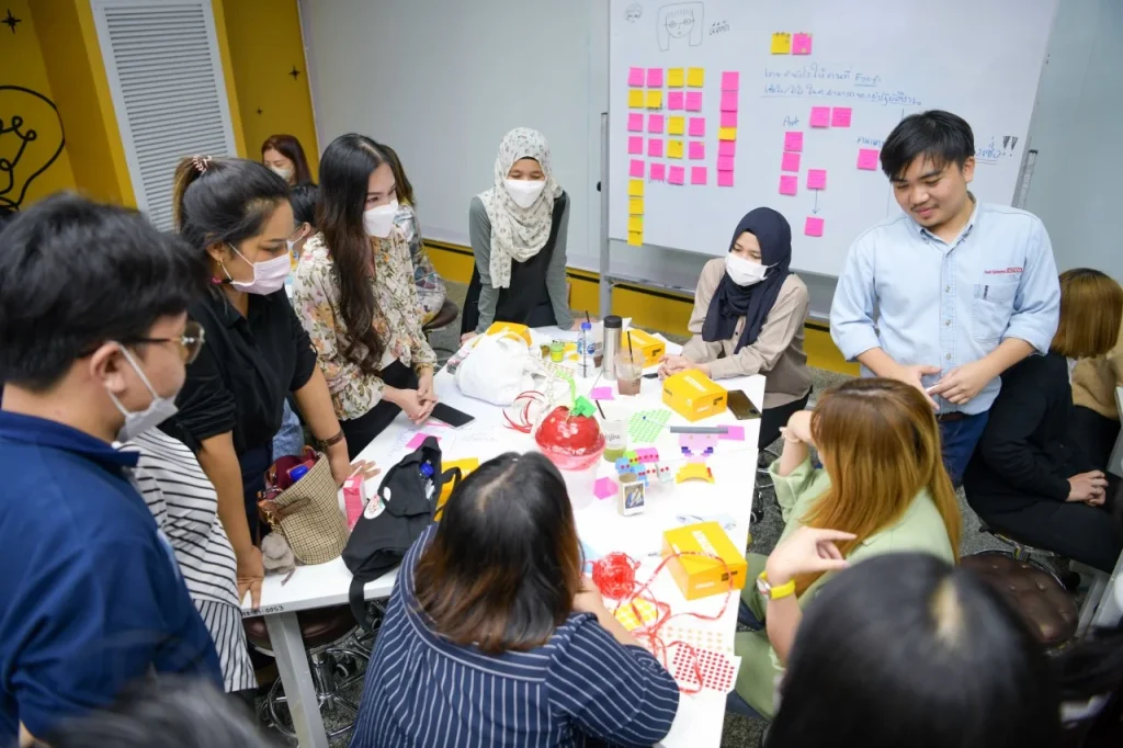 อบรมเชิงปฏิบัติการหัวข้อ : การสร้างนวัตกรรมการปฏิบัติงานด้วยการคิดเชิงออกแบบ (Design Thinking)