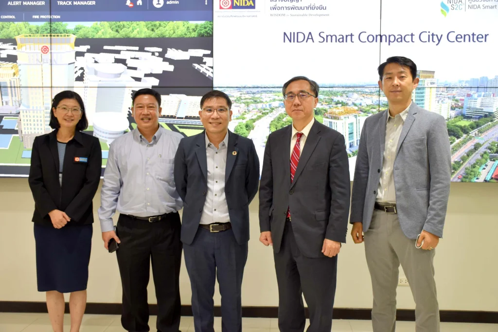 สถานเอกอัครราชทูตสาธารณรัฐเกาหลี ประจำประเทศไทย เยือน นิด้า ศึกษาดูกระบวนการในการทำโพล”นิด้าโพล”