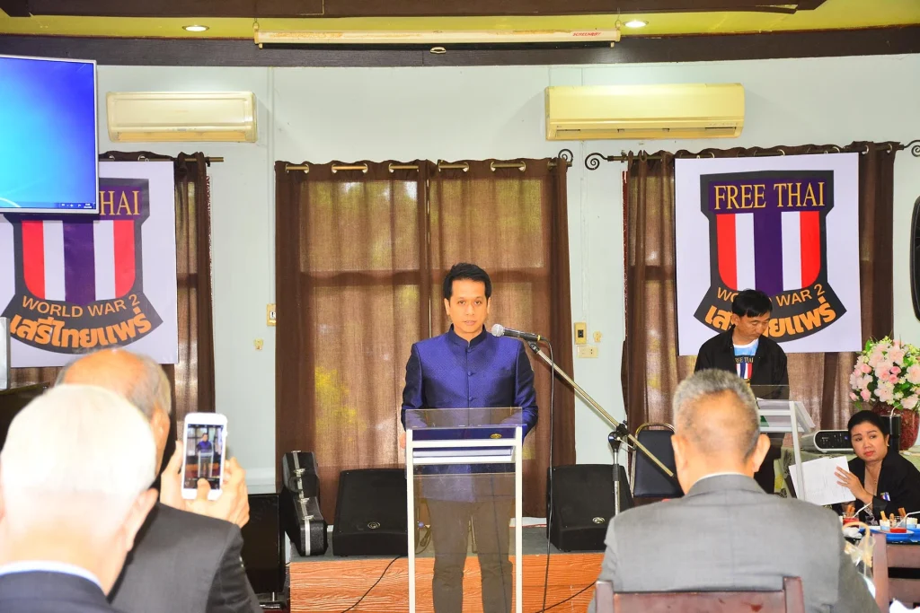 7 1 ร่วมงานและวางพวงมาลาวันเทิดเกียรติเสรีไทย