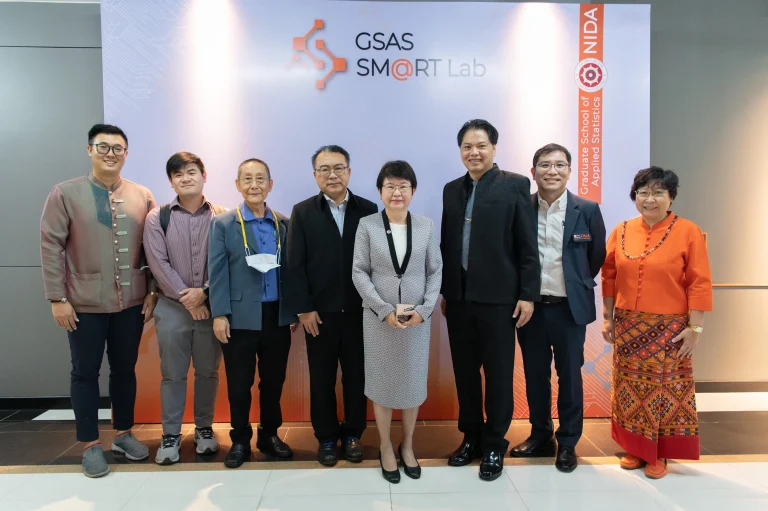 Grand opening GSAS SM@RT Lab เปิดตัวศูนย์ปฏิบัติการเฉพาะทาง คณะสถิติประยุกต์ scaled