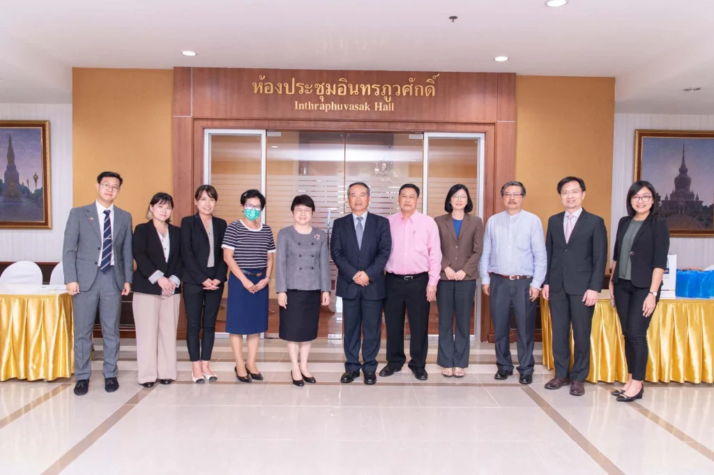 คณะศึกษาดูงานจากสำนักงานเศรษฐกิจฯ ไทเป ประจำประเทศไทย เยี่ยมชมนิด้าโพล